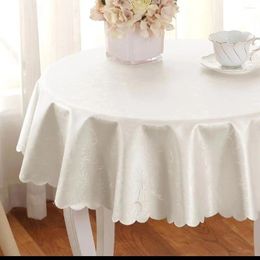 Table Cloth Waterproof And Oil-proof Square Thickened Tablecloth Small Round