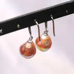 Dangle Earrings Natural Flawless Colourful Baroque Pearl Drop Pendant Holiday Gifts Diy Fashion FOOL'S DAY Wedding Cultured Women