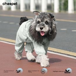 Dog Spring and Summer 4 Leg Simple Skin Clothes Waterproof Windproof Outfit Schanery Teddy Puppy Clothes Wholesale