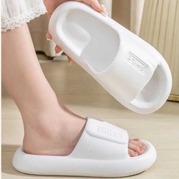 Slippers Home Slipper Cloud Woman letters smile Sandal Flip Flops Soft Beach Non Slip Summer House Shoe Platform Female Slides men maleL464