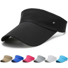 Sun Visor Hat Women Men Casual Sports Cap Quick Dry Golf Tennis Hat Lightweight Tie Dye Visor Roll-up Portable Beach Cap