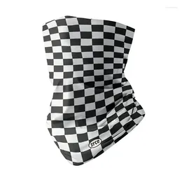 Motorcycle Helmets Outdoor Men Women Grid Face Mask Riding Neck Cover Windproof Sun Protection Cycling Magic Scarf Tube Bandana
