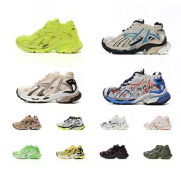 Best Quality Runner 7.0 Triple S Running Shoes Sneaker Tess Gomma Paris Speed Multicolor Platform Deconstruction Jogging Hiking Trainers Sneakers US4-12