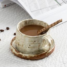 Cups Saucers Japanese Ceramic Coffee Cup Set Traditional Fine Bone China Dinner Tea Creative Xicara Kitchen Supplies EB50BD