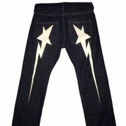 y2k Jeans Star Graphic Print Baggy Jeans Denim Pants Women Men Harajuku Hip Hop Punk Rock Gothic Wide Leg Trousers Streetwear r3nx#
