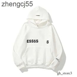 Designer Mens Zip Up Hoodie Essentals Hoodie for Man Woman Ess Essentals Hoodie essentialsclothing Tracksuits Brand Letter Pants Suit Sweater Casual Pullover edf