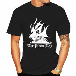 Футболка Mens Mens Pirate Bay Mininova Торрент-демоидная футболка для ботаников S-5X футболка S-5X Man V5QH#
