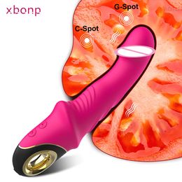 2024 Thrusting Vibrator Magic Stick Automatic Telescopic G-Spot Clitoris Stimulator Female Masturbation Sex Toys For Women Adult