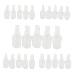 Storage Bottles 25 Pieces 30Ml Empty Spray Transparent Small Size Convenient Refillable Plastic Travel Bottle Atomizer Pump For