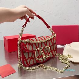 2024 Fashion leather bag luxurys Shoulder Bags Designer chain purse brand crossbody handbag lady flap totes handbags Multi-color classic messenger