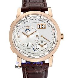 Alengey watch luxury designer 18K Rose Gold Manual Mechanical World Time Watch Mens Watch 116 032 IYLK