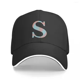 Ball Caps Red Blue Initial Letter S Mixed Colors High-end Baseball Cap Women Men Outdoor Coquette Beach Sun Hat Cool Peaked
