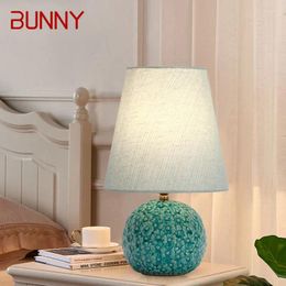 Table Lamps Contemporary Lamp LED Creative Ceramics Dimmer Desk Light For Home Living Room Bedroom Bedside Decor