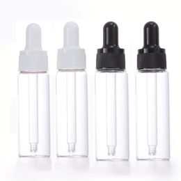 Glass Dropper Bottles 5ML Essential Oil Dropper Bottle Clear Glass Vials Sample Dropper Bottle Perfume Cosmetic Liquid Containers With Glass Eye Dropper