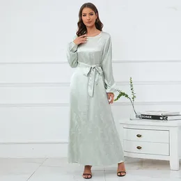 Ethnic Clothing Dubai Jacquard Abayas For Women Muslim Maxi Dress Fashion Islamic Turkey Saudi Abaya Kaftan Marocain Arabic Robe Caftan