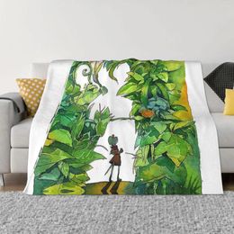 Blankets Miyazaki Hayao Japanese Animator Blanket Flannel Secret World Of Arrietty Cozy Soft FLeece Bedspread
