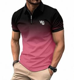 VQWQK Herren -Gelegenheitssport Kurzärmeliges Polo -Hemd vielseitiges Revershemd Herren atmungsaktives Polo -Shirt kostenloses Schiff und kostenloses Schiff J4NW#