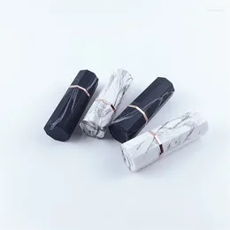Storage Bottles 300pcs/lot Empty Marbled Lipstick Tube Lip Tubes DIY Luxury Lipgloss Cosmetic Containers Packaging