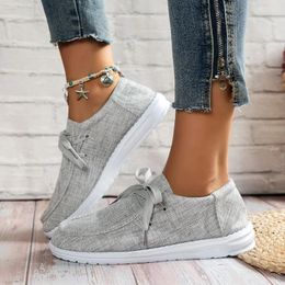 Casual Shoes Women's Vulcanised 2024 Wild Spring Autumn Trend Canvas Plus Size Walking Women