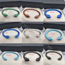 bracelets designer bracelet Colourful high quality Bangles Charm multicolor men Accessories Anniversary Gift cuff 925 Silver plated gold 18K gold bangle luxurys