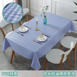 Table Cloth Supplies Tablecloths PVC Waterproof Anti Scalding And Oil Tea