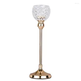 Candle Holders Crystal Glass Tealight Holder Candlestick Coffee Dining Table Wedding Christmas Halloween Home Decoration CH121