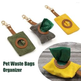 Dog Carrier Pouch Pet Waste Bags Organiser Garbage Bag Poop Dispenser