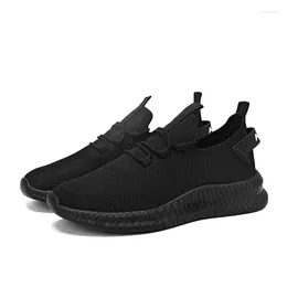 Casual Shoes Men Lace Up Comfortable Men's Ultralight Walking Sneakers Size 36-48 Drop