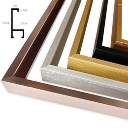 Frames 5 Colours 40x50 Gold Black Metal Canvas Prints Kit Silver Aluminium Alloy Frame Bars For Wall Art Painting Decor