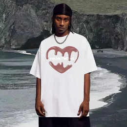 Loose Man T Shirts Street wear Hip Hop Breathable Short Sleeve Men Tshirts 2024 Custom Print Oversized Clothes