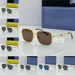 Mens sunglasses luxurious designer sunglasses square glasses womens sunglasses design classic Multicolor selection shades High grade frame glassles with box