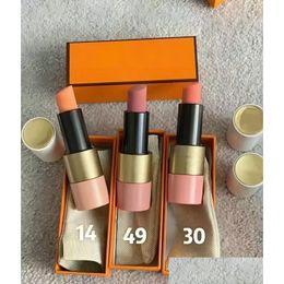 Lipstick Selling Rose A Lipsticks Made In Italy Nature Rosy Lip Enhancer Pink Series 14 30 49 Colors 4G Drop Delivery Health Beauty Ma Otlgp