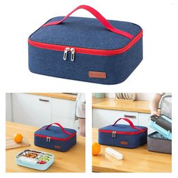 Storage Bags Thermal Lunch Bag Women Portable Insulated Cooler Bento Tote Family Travel Picnic Drink Fruit Food Fresh Organizer Accessories