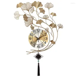 Wall Clocks Nordic Electronic Clock Luxury Aesthetic Design Living Room Furniture Watch Art Orologio Da Parete Decor For Home