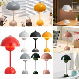 Table Lamps Bedside Reading Lamp Wireless Bedroom Decorative Retro Touch Night Light Dimmable Modern Decor Gifts