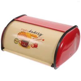 Plates Bread Box Countertop Bin Kitchen Household Holder Container Storage Organiser Desktop Breadbox