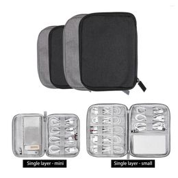 Storage Bags Travel Kit Case Pouch Digital Bag For USB Data Cable Earphone Wire Pen Power Bank Electronics Accessories Organizer