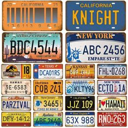 Metal Painting Vintage Metal Sign USA Art American Car Art Plate Home Plaque Tin Sign Wall Decor For Bar Pub Club Plate Craft Number Poster G240529