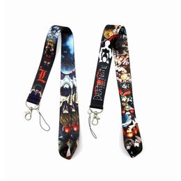 Cell Phone Straps Charms 10Pcs Cartoon Japan Death Note Strap Keys Mobile Lanyard Id Badge Holder Rope Keychain For Boy Girl Whole Dhyc2