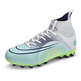 Men's Comfortable Soccer Shoes Soft TF/FG Football Boots Breathable Cleats Non-Slip Grass Training Sneakers Outdoor Sports