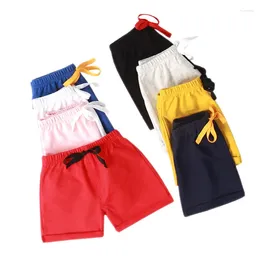 Shorts Summer Children's Short Pants Cotton Candy Colour Boys Girls Bloomers Kids Clothes For 1 To 7 Years