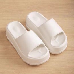 Slippers 6.0cm Thick Sole Eva Slippers Women Summe Home Indoor Outdoor Soft Bottom