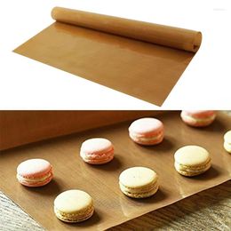 Baking Tools 1-3PCS 30 40cm Resuable Resistant Oven Liner Sheet Mat Oil-proof Paper Kitchen Cake Decorating Tool Reusable