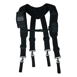 Suspenders Magnetic Suspenders Tool Belt Suspenders with Large able Phone Holder Pencil Holder Adjustable Size Padded Suspends Y240606SB0I