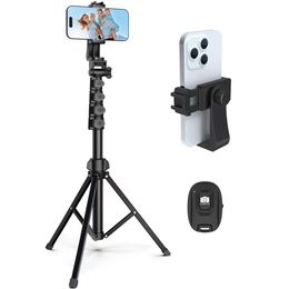 Philipsy 64 inch phones cameras, with remote control and holder, portable suitable , for recording, mobile phone tripod mounting bracket