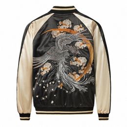 drag Embroidery Chinese Style Coat Men's and Women's Baseball Uniform Special Youth E3t0#