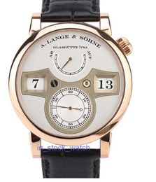Alengey watch luxury High German wristwatch ZEITWERK Rose Gold Manual Mechanical Watch Mens Watch 140 032 DTK