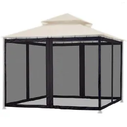 Tents And Shelters Mosquito Netting For Patio Canopy Umbrella Screen Porch Outdoor Living Spaces 4-Panel Walls