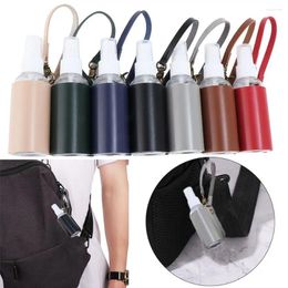 Storage Bags Hand Sanitizer Keychain Holder Travel Bottle Refillable Containers 60ml Flip Cap Reusable Bottles With Carrier