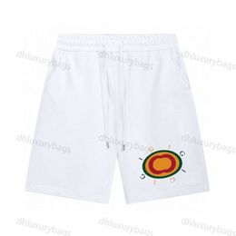 letter print summer plus size men short designer shorts women casual loose breathable cotton lace up beach sports pants